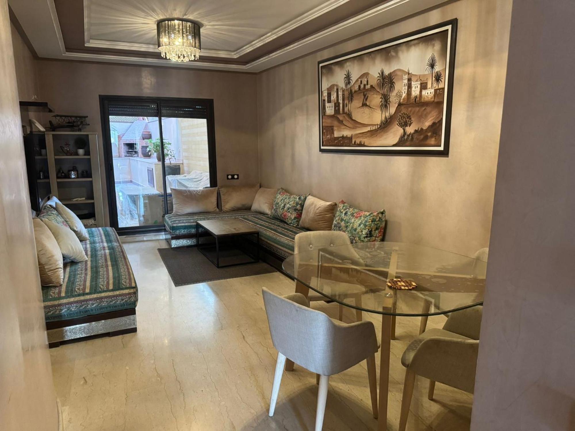 Stylish Gueliz Apartment With Beautiful Terrace Marrakesh Ngoại thất bức ảnh